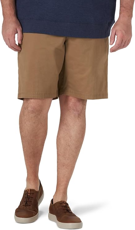 Lee Men's Big & Tall Extreme Motion Flat Front Short