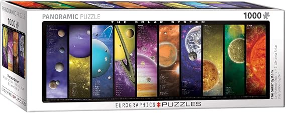 EuroGraphics The Solar System Panoramic 1000-Piece Puzzle