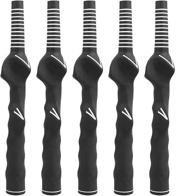 Swing Club Hand Grip Rubber Beginner Practice Training Correction Accessory 5PCS