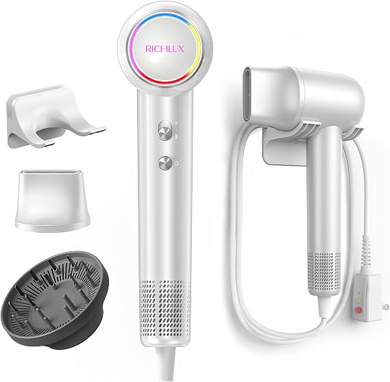 Ionic Hair Dryer 160000 RPM Professional Portable Lightweight High-Speed
