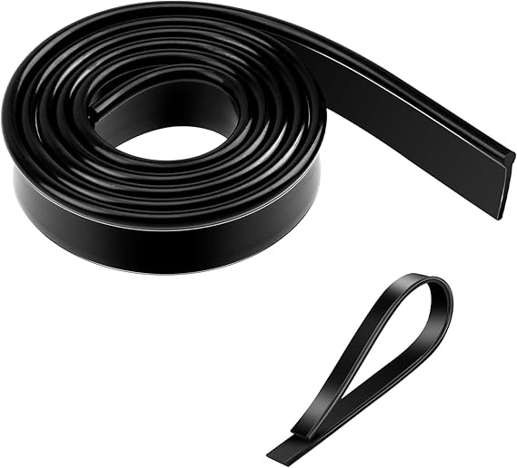 Rubber Lip Window Squeegee Silicone Replacement Lip 105 cm Wiper Rubber Cut to Size Replacement Squeegee Rubber Silicone Soft Window Wiper Can Be Cut Soft Replacement Rubber for Window Glass Pack of 1