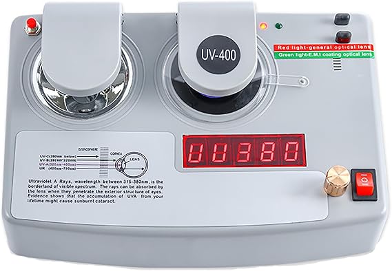 WIKINK Optical Lens Tester, Auto Lensmeter, Photochromic Coating Lens Measurer, Anti-Radiation Lens Testing Machine, Anti-Radiation/Ultraviolet Detector, Discolored Lens Testing Machine