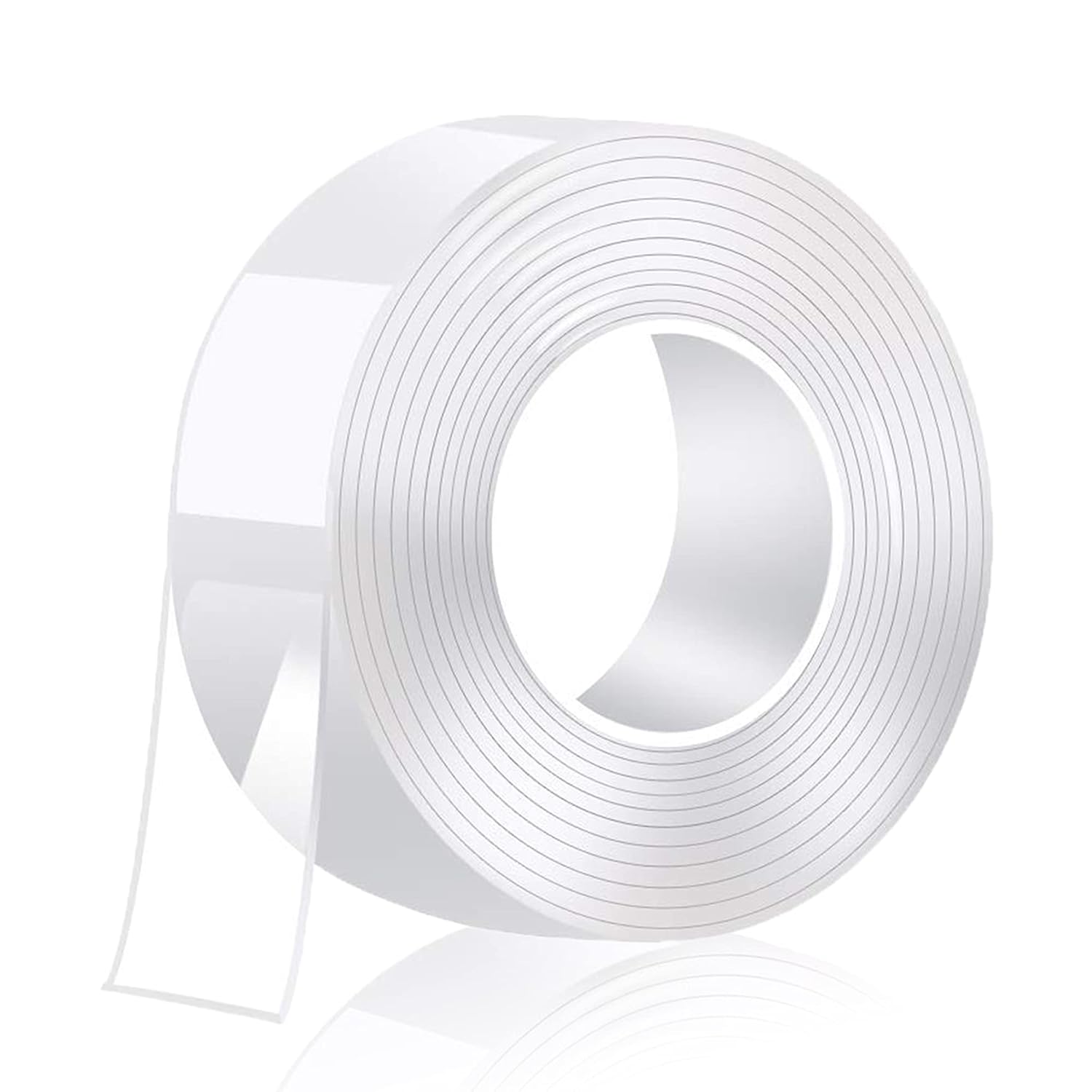 Keogh Double-sided adhesive tape, extra strong, transparent, washable, thin nano tape, removable, trace-free, non-slip, reusable, for carpet, kitchen, car or office