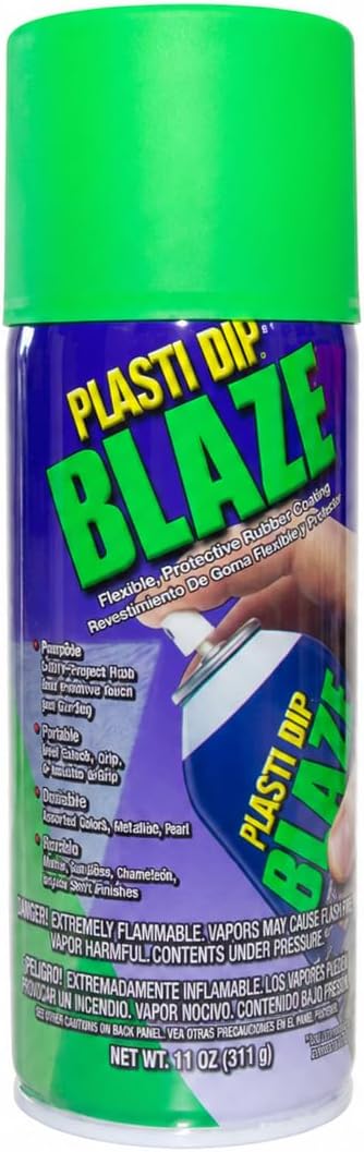 Plasti Dip Blaze Green Aerosol Spray Rubber Coating 11oz