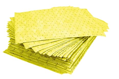 Oil-Dri L72372 Haz Mat Heavy Weight Absorbent Pads 100, 15-Inch X 19-Inch, Box of 100