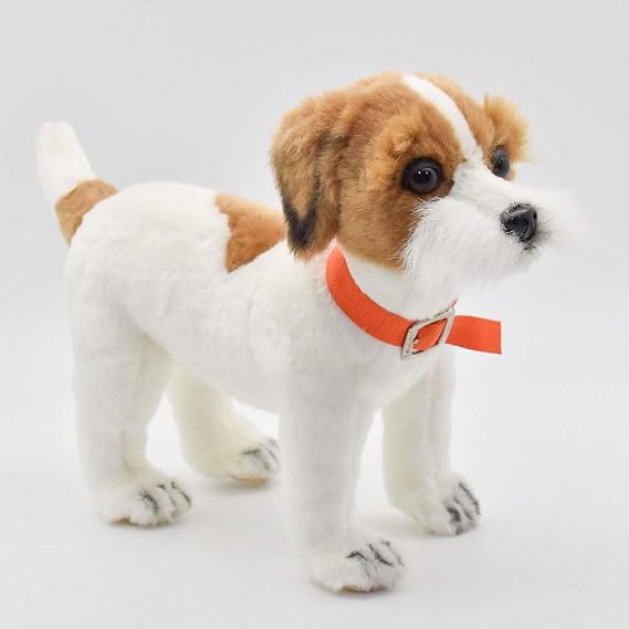 HANSA Jack Russel Terrier Plush, 12-inches Length