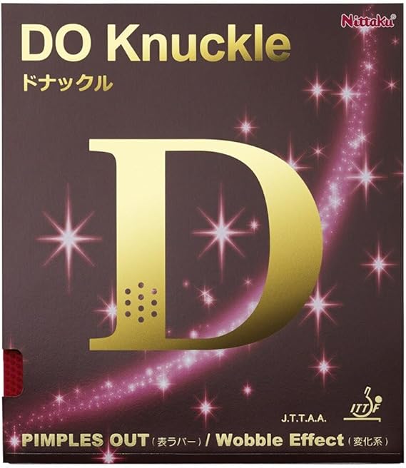 Nittaku Table Tennis Rubber Do Knuckle
