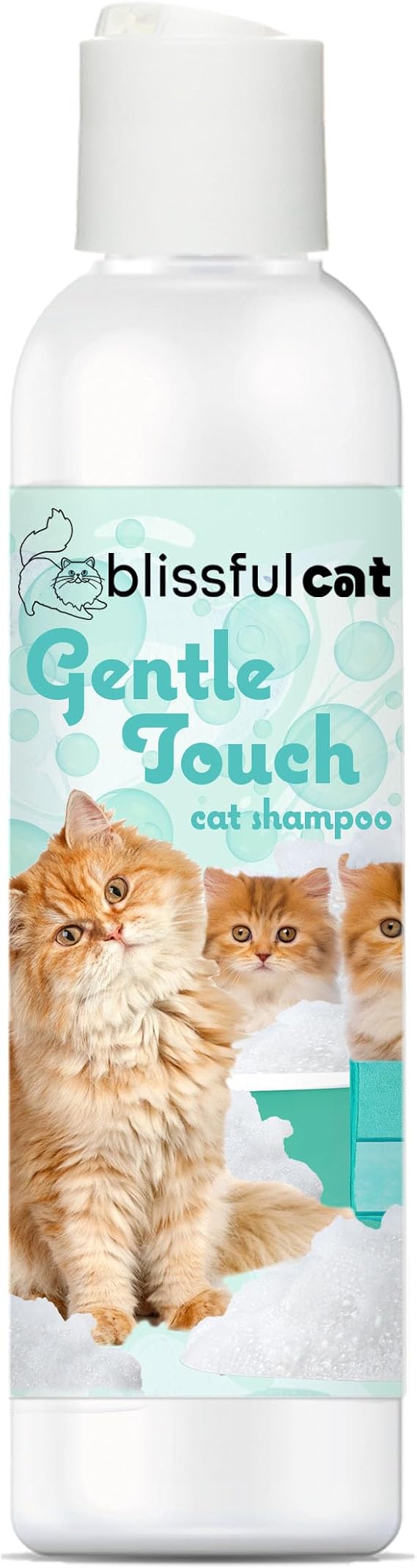The Blissful Dog Gentle Touch Cat Shampoo, 8-Ounce