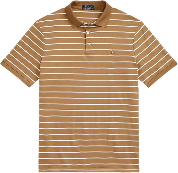 Polo Ralph Lauren Mens Custom Slim Fit Interlock Polo Shirt
