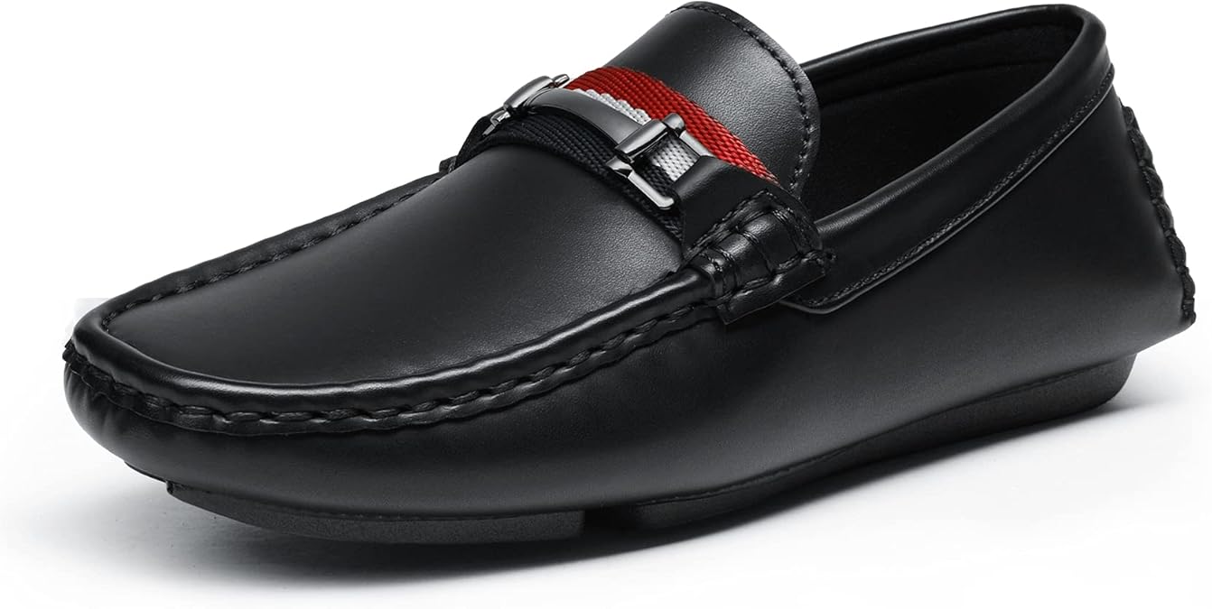 Bruno Marc Boy's Loafers Slip-on Dress Shoes