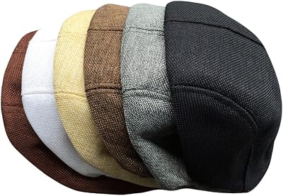 Flax Beret Cap Mens Hats Fitted Driving Hat Cotton Hats for Men Mens Beret Cap Berets for Women