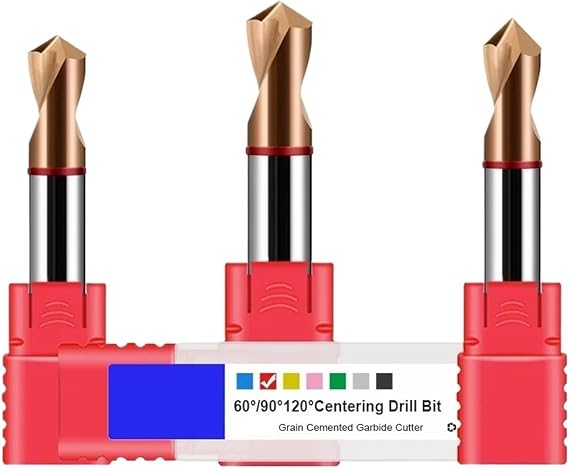 Red Circle HRC65 Tungsten Steel Fixed-Point 60/90/120/Degrees Nano Coating Alloy Bit for CNC Machine Drills Tools(14x14Dx100Lx90)