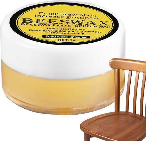 Beeswax Furniture Polish - Beeswax Furniture Polish, Natural Beeswax Furniture Cleaner, Beeswax Polish Wood, Beeswax Furniture Polish, Beeswax Wood Protector 3g For Home Furniture Wooden