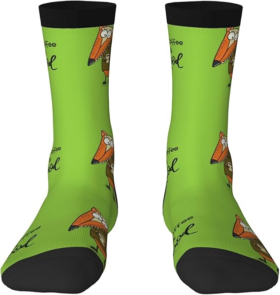 Drink Coffee And Do Good For Socks For Men Dress Crew Socks For Athletic Basketball Tennis