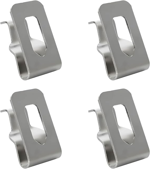 4 Pack Impact Driver Belt Hook for Dewalt, Heavy Duty Drill Belt Clip with Screws, Replacement Cordless Drill Holder Hanger Waist Buckle for Dewalt Power Tools