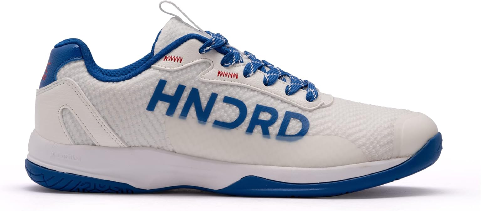 Hundred Xoom Pro non-marking professional badminton shoes for men material: mesh TPU and synthetic leather sole: rubber suitable for badminton/tennis/basketball