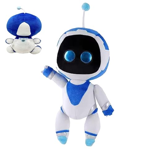 11.8'' Astro Bot Plush, Astro Bot Plushies Toy, Soft Stuffed Figure Doll for Game Fans, Boys Girls and Fans Gift