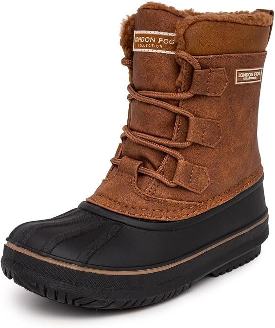 LONDON FOG Boys Cheshire Cold Weather Snow Boot | Outdoor Boots