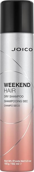 Joico Weekend Hair Dry Shampoo | For Most Hair Types | Absorbs Excess Oil | Adds Light Volume & Texture | Color Protection