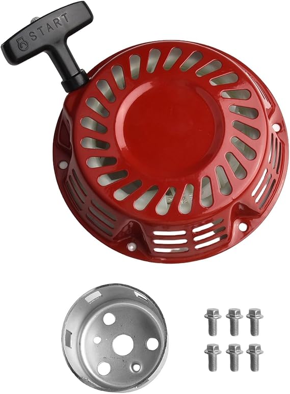 Replacement Pull Start Starter Recoil Assembly for Honda GX120 GX160 GX200 Engines, for Predator 212cc 6.5HP 7HP, Rato 173cc 212cc and Coleman Powersports CT200U Mini Bike