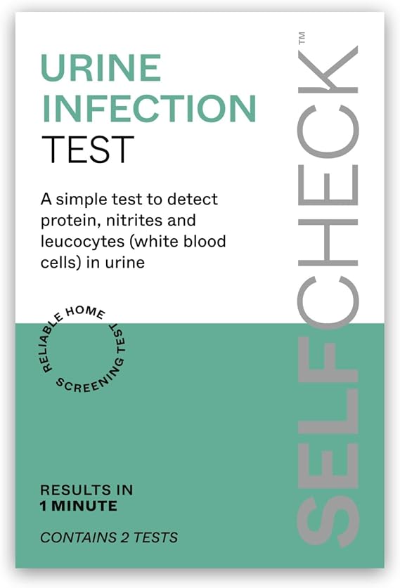 SELFCHECK Urine Infection Test – 2 Tests Included