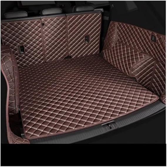Compatible With Toyota For 2009-2020 The Trunk Cargo Leather Liner Car Boot Compartment Floor Carpet Mud Car Boot Liners(D)