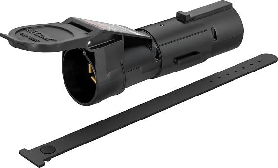 CURT 51180 Echo Mobile Bluetooth Trailer Brake Controller, 7-Way, 1-2 Axles