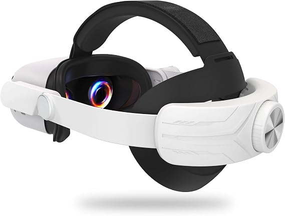 Head Strap for Oculus Quest 2, Replacement Elite Strap PC Accessories, Adjustable Headset for Meta VR by JYMEGOVR
