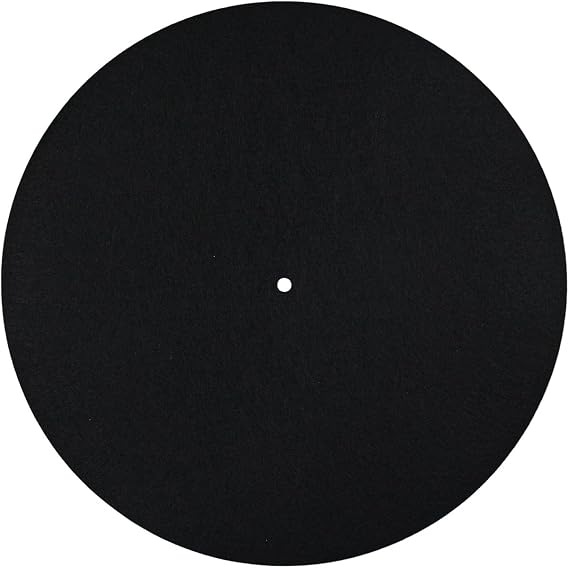 Record Player Mat, 12in Anti-Slip Vinyl Turntable Slipmat