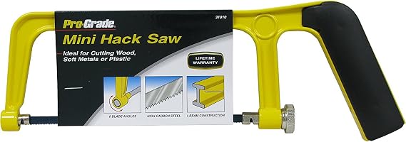 Pro-Grade 31910 Mini Hack/Coping Saw