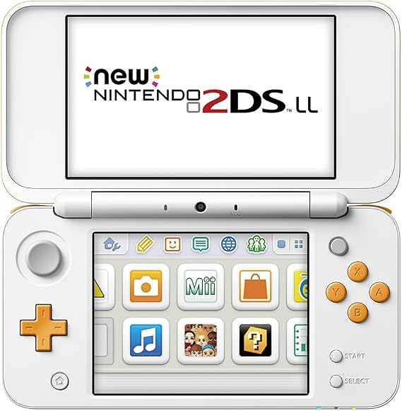 Newニンテンドー2DS LL ホワイト×オレンジ