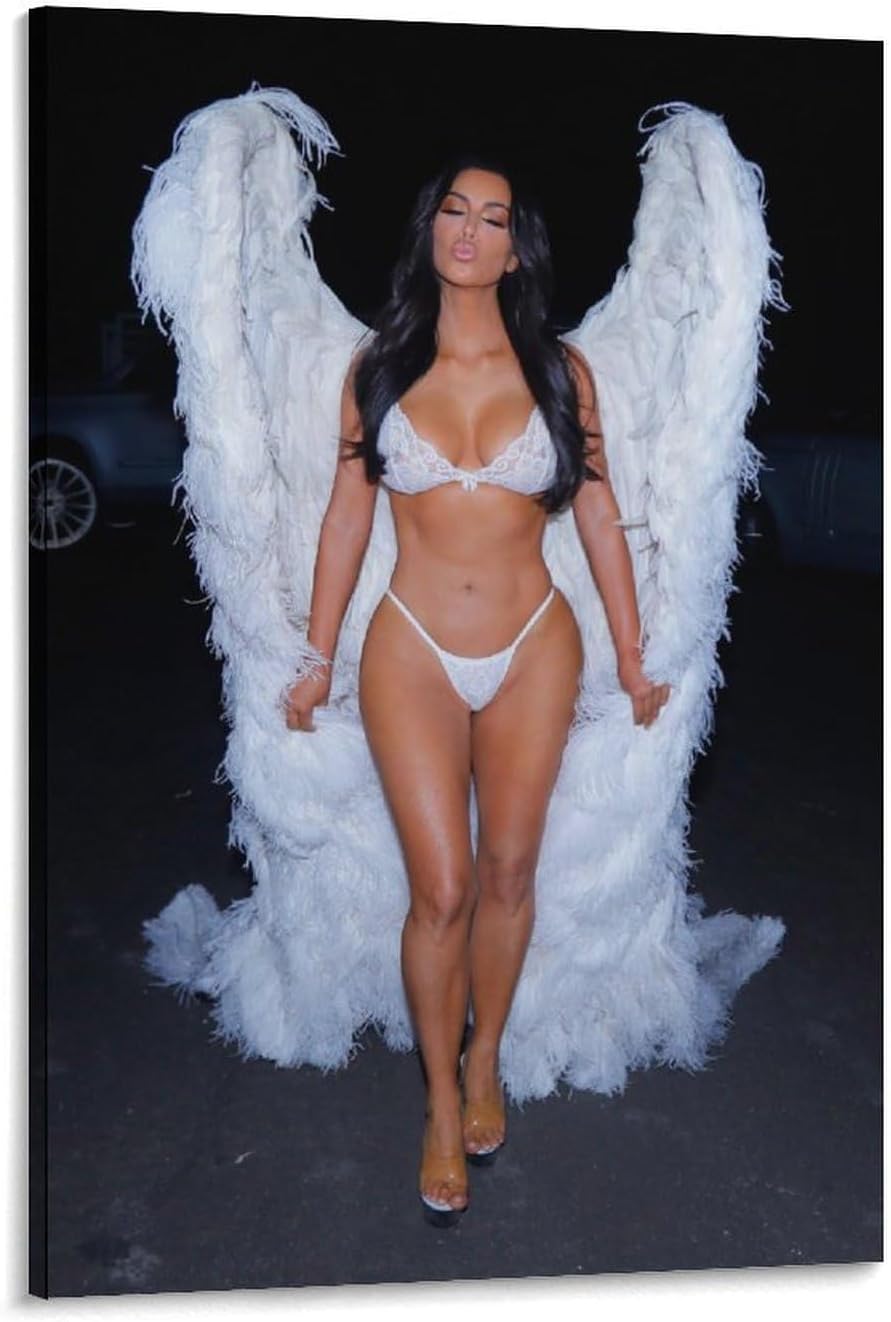 Kim-Kardashian Hot Hot Actress Idol Goddess Celebrity Poster 54 Posters Art Print Wall Photo Paint Poster Hanging Picture Family Decor 20x30inch50x75cm