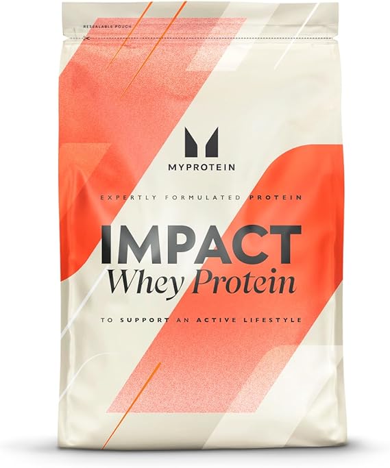 Myprotein Whey Impact Whey Protein Chocolate Smooth, 5.5 lbs 2.5 kg