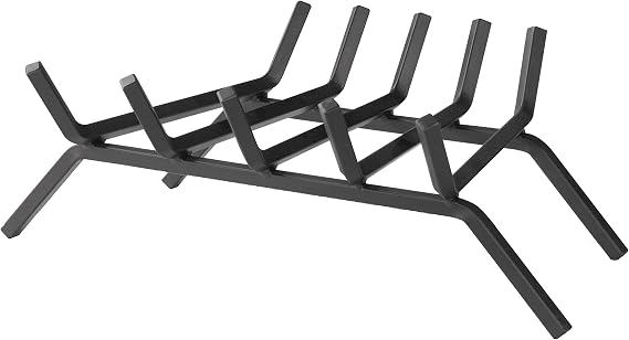 UniFlame Steel Bar Fireplace Log Grate (23" Long, 15" Deep) 5/8" Bar