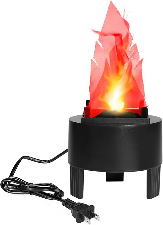 Rely2016 Electric Fire Flame Lamp LED Simulated Flame Effect Torch Light for Stage, Bar, Night Clubs, Back Yard, Halloween & Christmas Parties