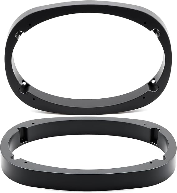 1 Pair 6x9 Speaker Spacer Adapter Universal Plastic Vehicle Car Ring Mount, 6X9 Speakers Spacer Bracket Audio Mat
