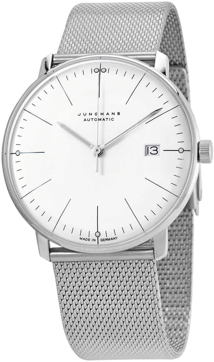 Junghans Max Bill Automatic Watch | 0274002.46 - Matte Silver Plated