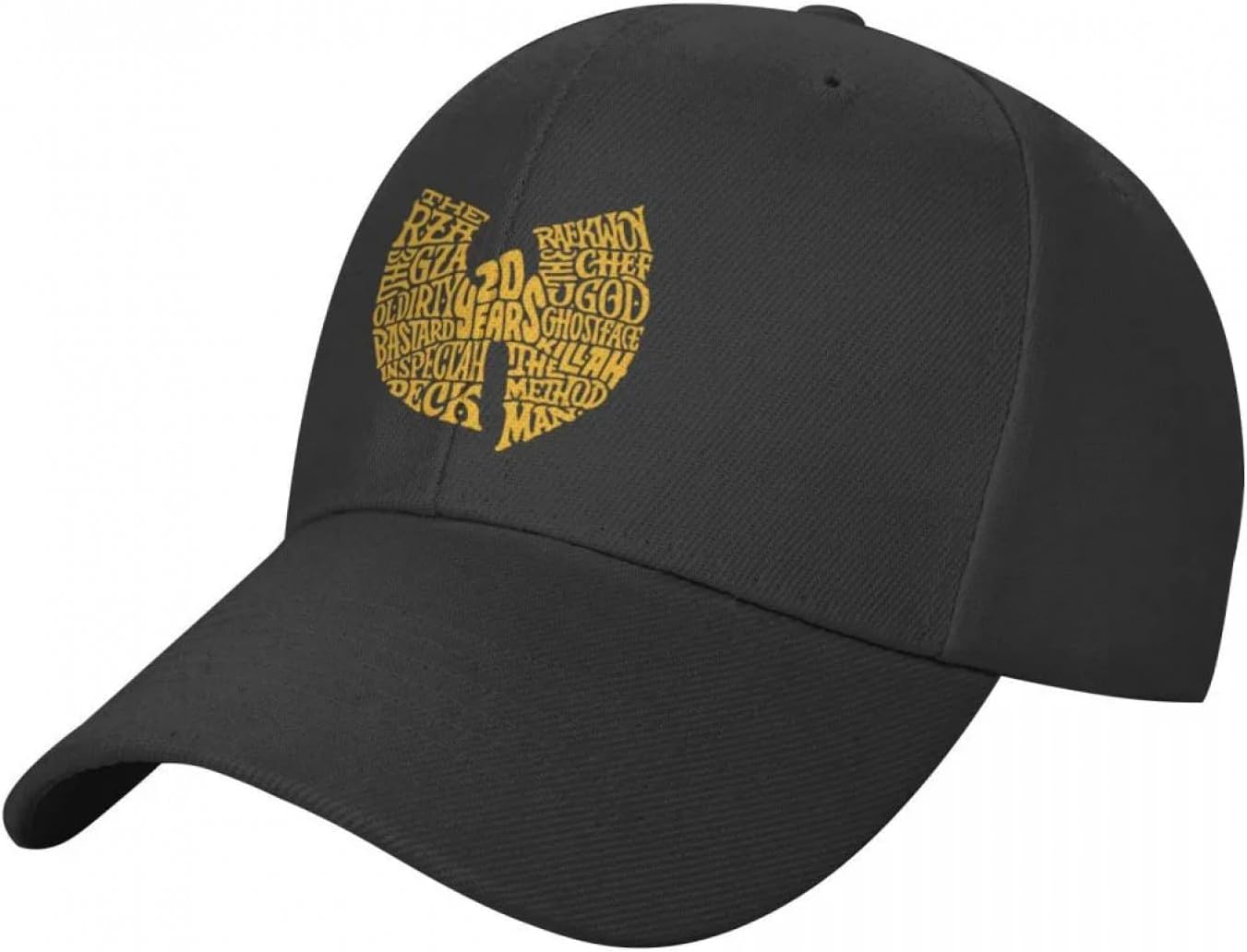 TQASER Baseball Cap Clan Wu Merch Baseball Cap Military Tactical Caps Trucker Hats New In Hat Men Golf Wear Womens Gift black