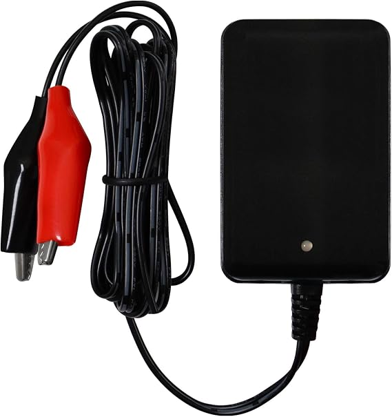 Mighty Max Battery 12 Volt 1 Amp SLA Battery Charger and Maintainer 6V-12V 5ah