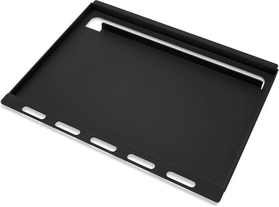 Weber RustResistant Griddle Insert | Fits Searwood & Select Large Spirit Grills, Pre-Seasoned Carbon-Steel Griddle Insert for Outdoor Flat-Top Cooking