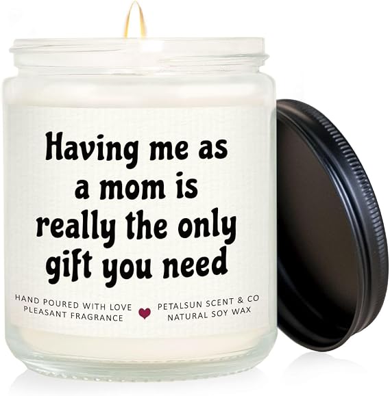 Petalsun Daughter Gifts from Mom - Handmade Candle Gifts for Daughter - Birthday Gifts for Daughter Adult, Gifts for Daughters from Mothers (Lavender)