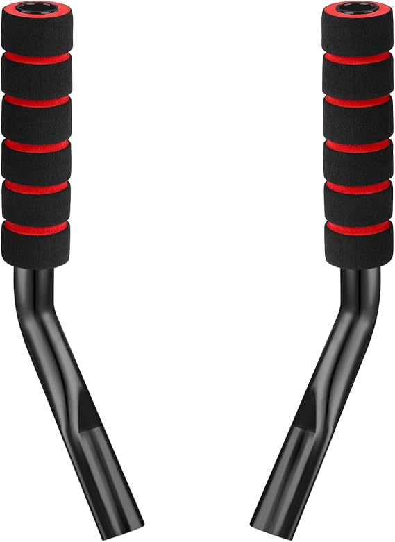 Wheelchair Brake Extenders, 5 Inch Anti-Slip Brake Extension Handles Replacement for Wheelchair Wheel Lock Grips, Transport Chair, Power Chair Accessories (Black - 2 Pack)