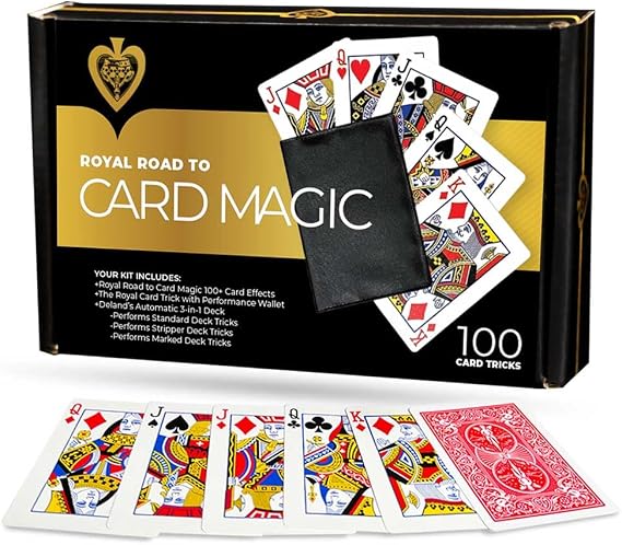 Card Tricks for Beginners to Master Level - Royal Road to Card Magic 100 Effects