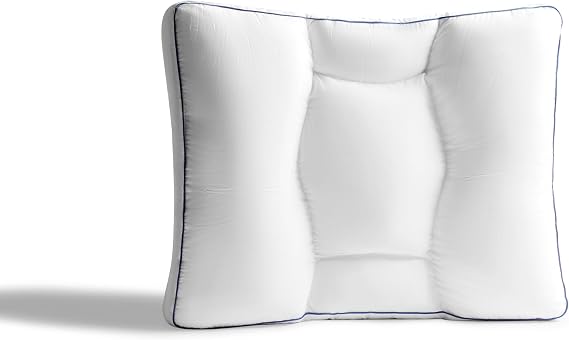 Functional Partition Pillow - Standard Size - Bedding Pillow for Back, Stomach or Side Sleepers - Gift for Family and Friends