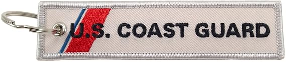 Luso Aviation US Coast Guard, Embroidered Key Chain