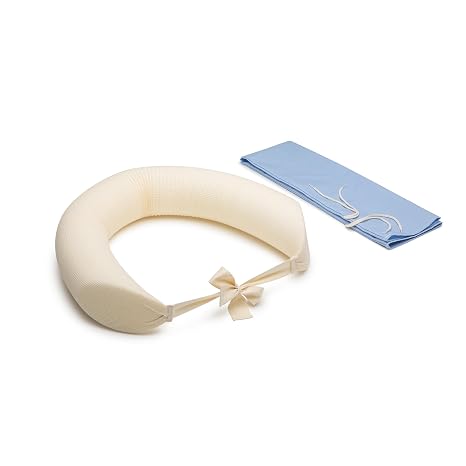 OPTP The Original McKenzie Night roll Low Back Pillow for Sleeping and Round Back Support Pillow for Spine and Side Support Size Large/Extra Large