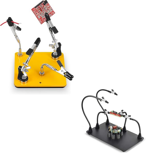 Helping Hands Soldering Station with Compact and Portable Helping Hands Tool
