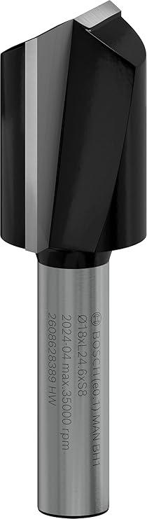 Bosch 2 608 628 aksesuarı 389 kesici 8 mm, D1 18 mm, L 25 mm, G 56 mm