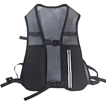 Running Trail Hydration Vest Pack, Water Backpack for Marathon, Hiking with Reflective Strap