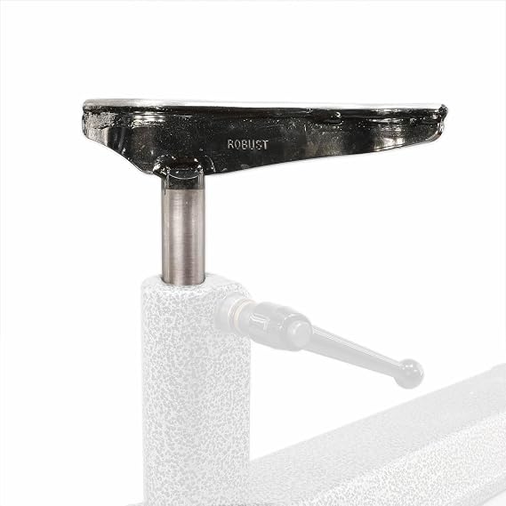 Robust,#39;S' Curved Tool Rest, 9" Wide, Long 1" Post